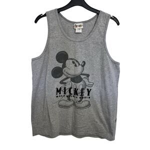 Y2K Walt Disney World Mickey Mouse Sleeveless Tank Medium Vintage